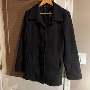Women’s winter black wool jacket